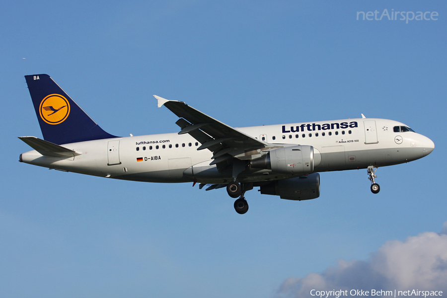 Lufthansa Airbus A319-114 (D-AIBA) | Photo 42327