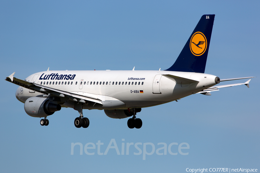 Lufthansa Airbus A319-114 (D-AIBA) | Photo 51178