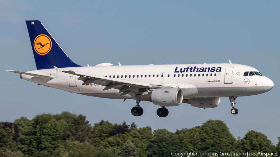 Lufthansa Airbus A319-114 (D-AIBA) | Photo 389541