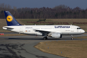 Lufthansa Airbus A319-114 (D-AIBA) at  Hamburg - Fuhlsbuettel (Helmut Schmidt), Germany