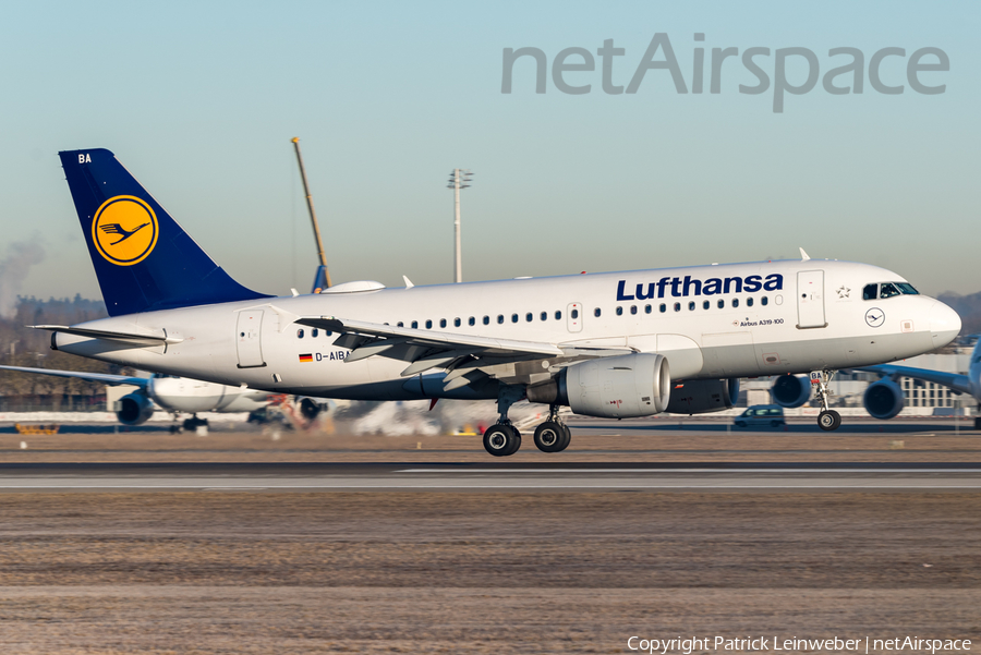 Lufthansa Airbus A319-114 (D-AIBA) | Photo 296251