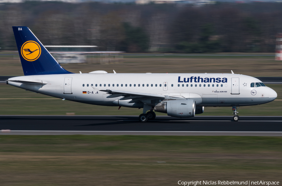 Lufthansa Airbus A319-114 (D-AIBA) | Photo 313631