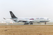 Lufthansa Airbus A340-211 (D-AIBA) at  Frankfurt am Main, Germany