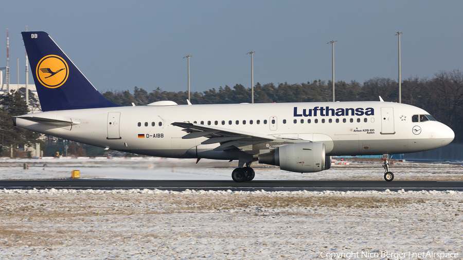 Lufthansa Airbus A319-112 (D-AIBB) | Photo 616047