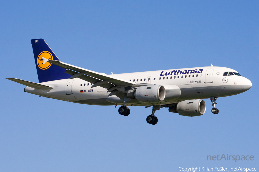 Lufthansa Airbus A319-112 (D-AIBB) | Photo 507375