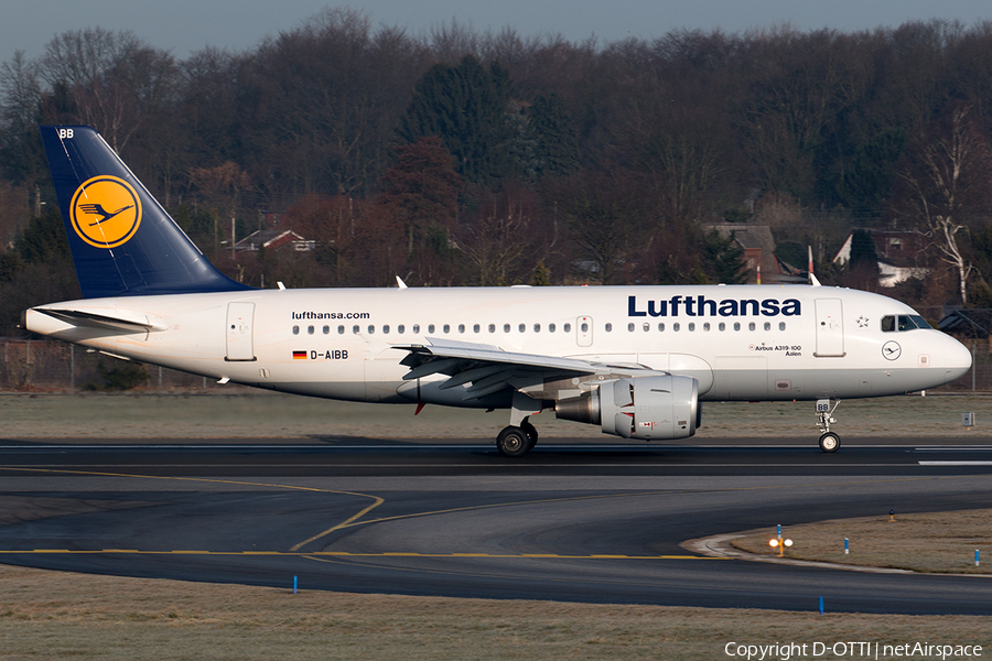 Lufthansa Airbus A319-112 (D-AIBB) | Photo 531567