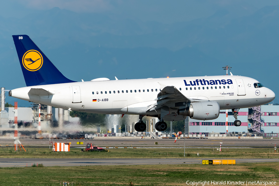 Lufthansa Airbus A319-112 (D-AIBB) | Photo 301178