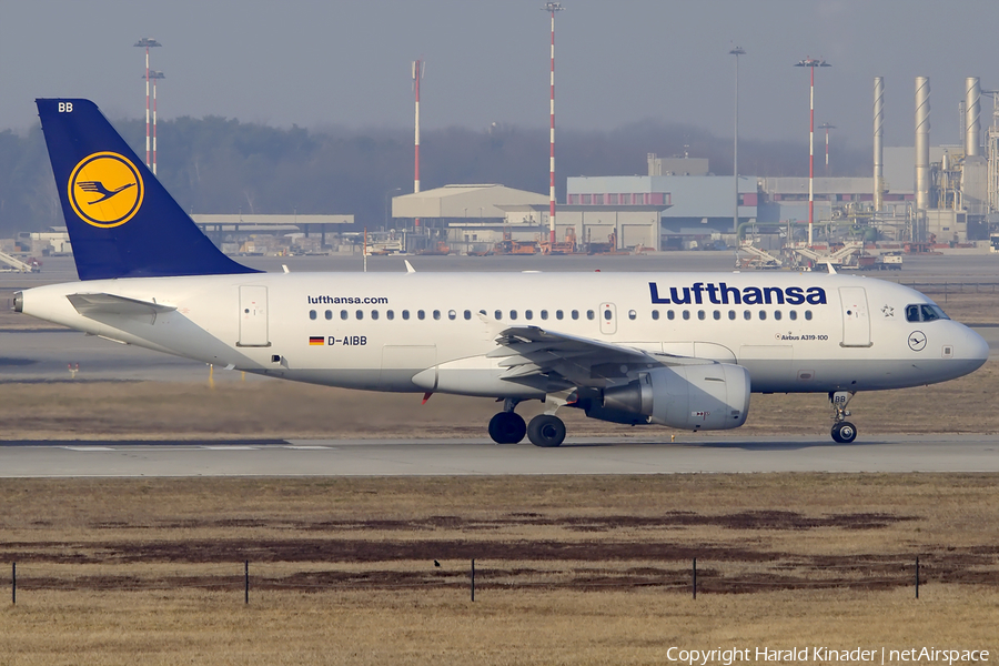 Lufthansa Airbus A319-112 (D-AIBB) | Photo 312871