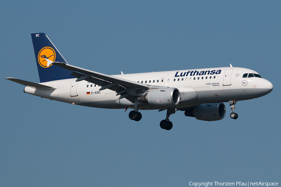 Lufthansa Airbus A319-112 (D-AIBC) | Photo 61175