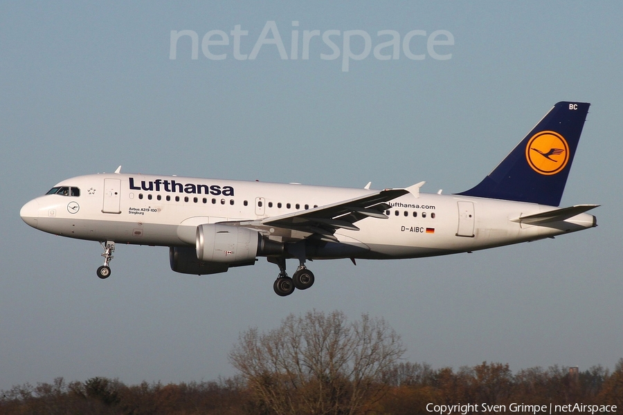 Lufthansa Airbus A319-112 (D-AIBC) | Photo 92400