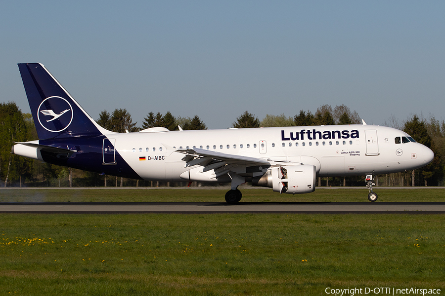 Lufthansa Airbus A319-112 (D-AIBC) | Photo 314634