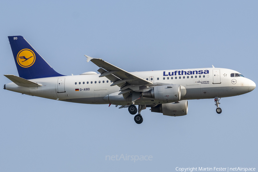Lufthansa Airbus A319-112 (D-AIBD) | Photo 467902