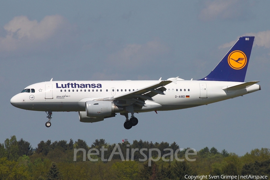 Lufthansa Airbus A319-112 (D-AIBD) | Photo 164195