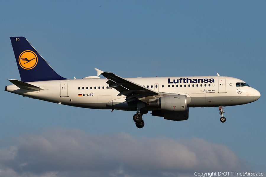 Lufthansa Airbus A319-112 (D-AIBD) | Photo 175813