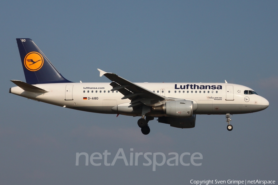 Lufthansa Airbus A319-112 (D-AIBD) | Photo 430440