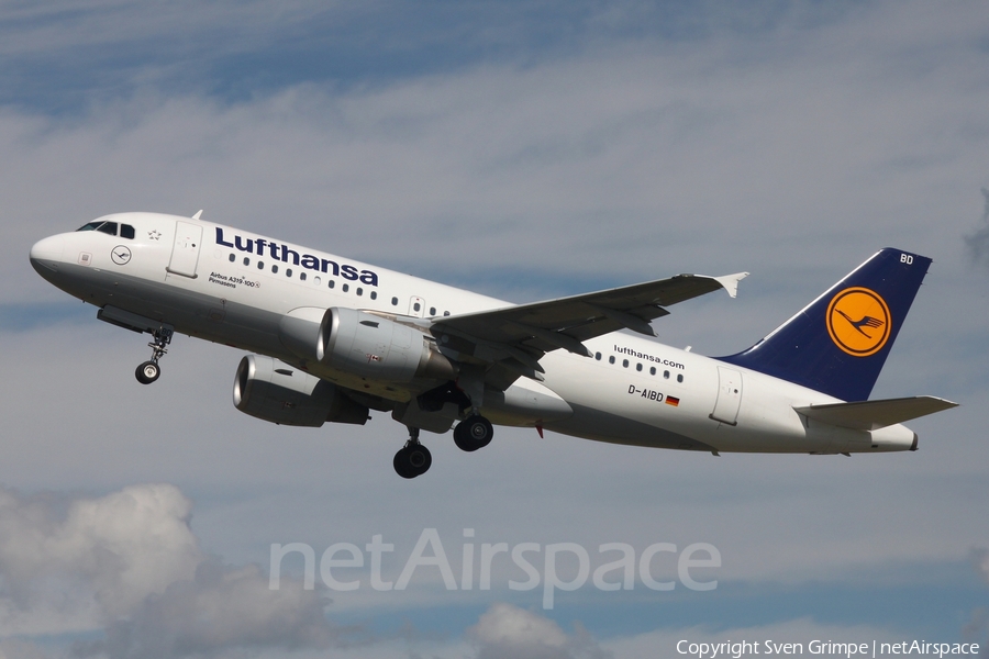 Lufthansa Airbus A319-112 (D-AIBD) | Photo 430944