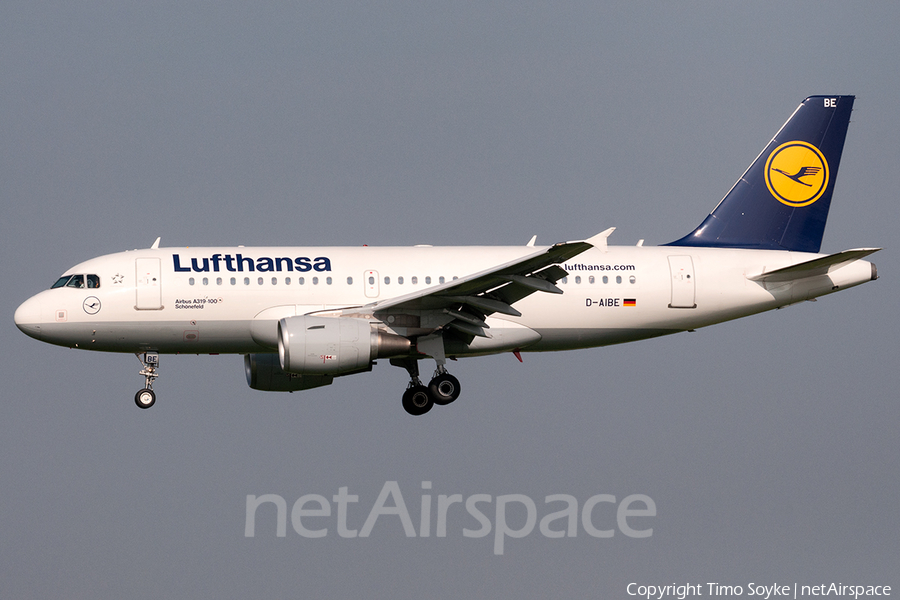 Lufthansa Airbus A319-112 (D-AIBE) | Photo 30858