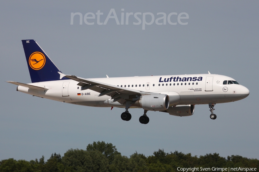 Lufthansa Airbus A319-112 (D-AIBE) | Photo 433452