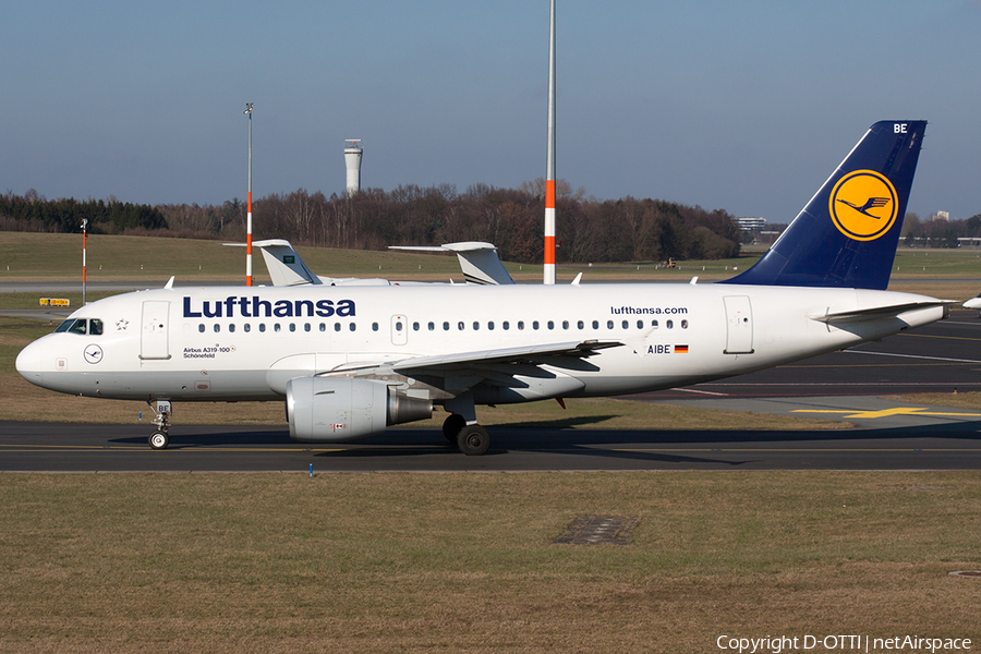 Lufthansa Airbus A319-112 (D-AIBE) | Photo 526571
