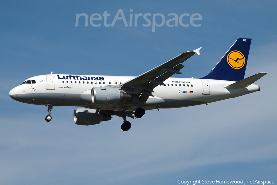 Lufthansa Airbus A319-112 (D-AIBE) | Photo 669298