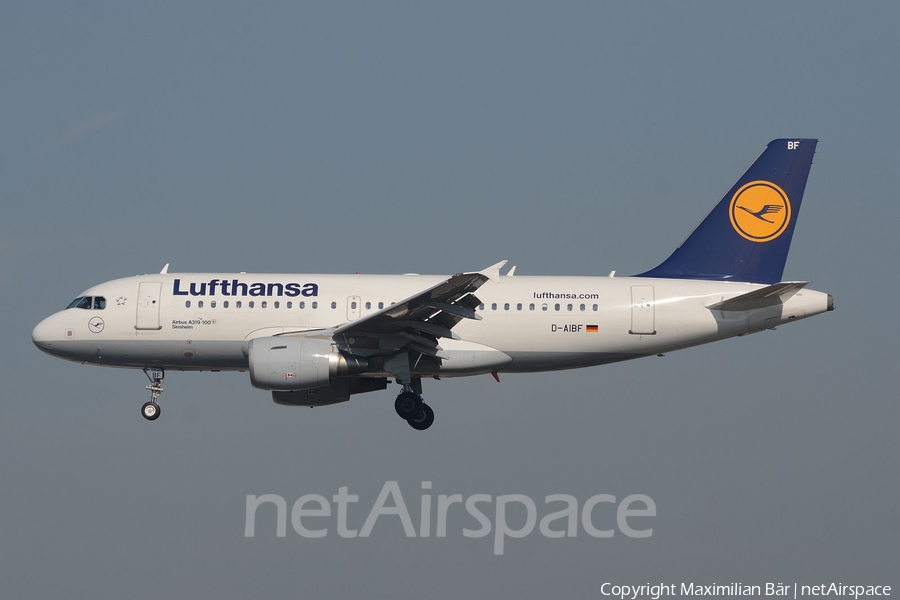 Lufthansa Airbus A319-112 (D-AIBF) | Photo 125819