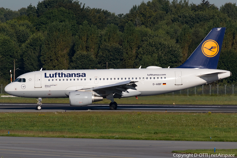 Lufthansa Airbus A319-112 (D-AIBF) | Photo 181443