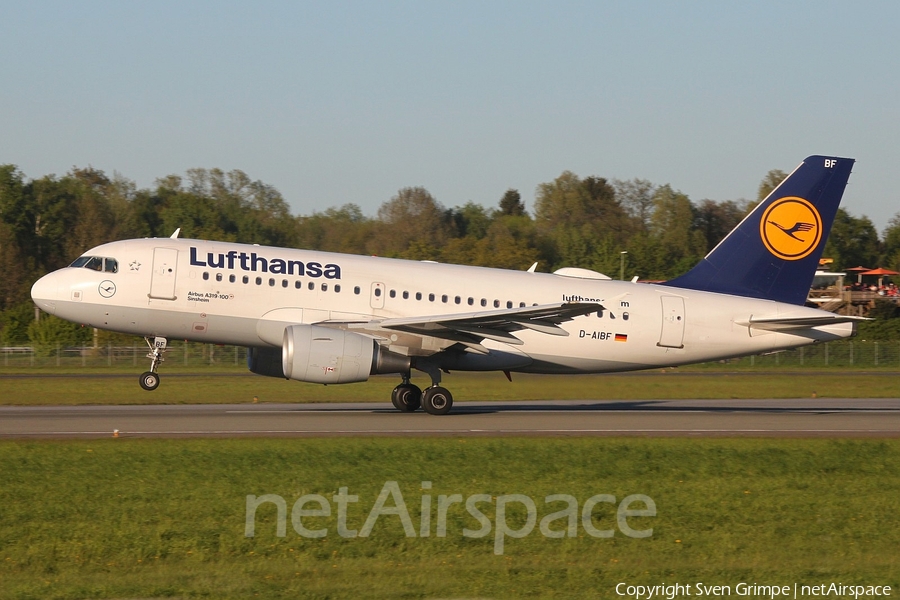 Lufthansa Airbus A319-112 (D-AIBF) | Photo 247796