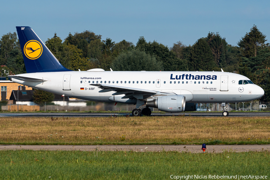 Lufthansa Airbus A319-112 (D-AIBF) | Photo 346976