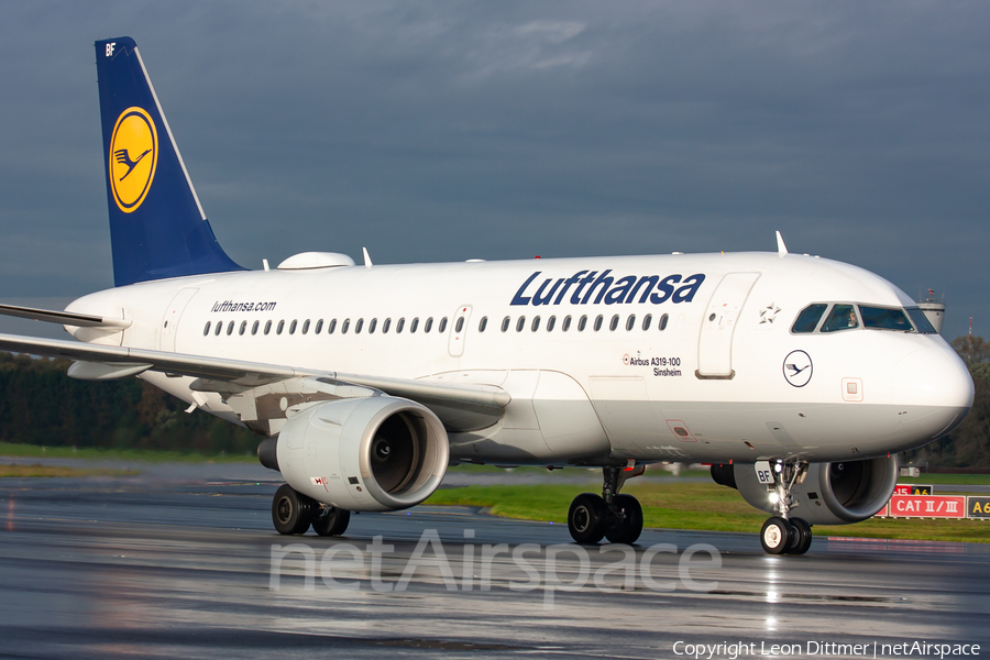 Lufthansa Airbus A319-112 (D-AIBF) | Photo 360894