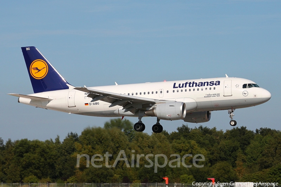 Lufthansa Airbus A319-112 (D-AIBG) | Photo 32562