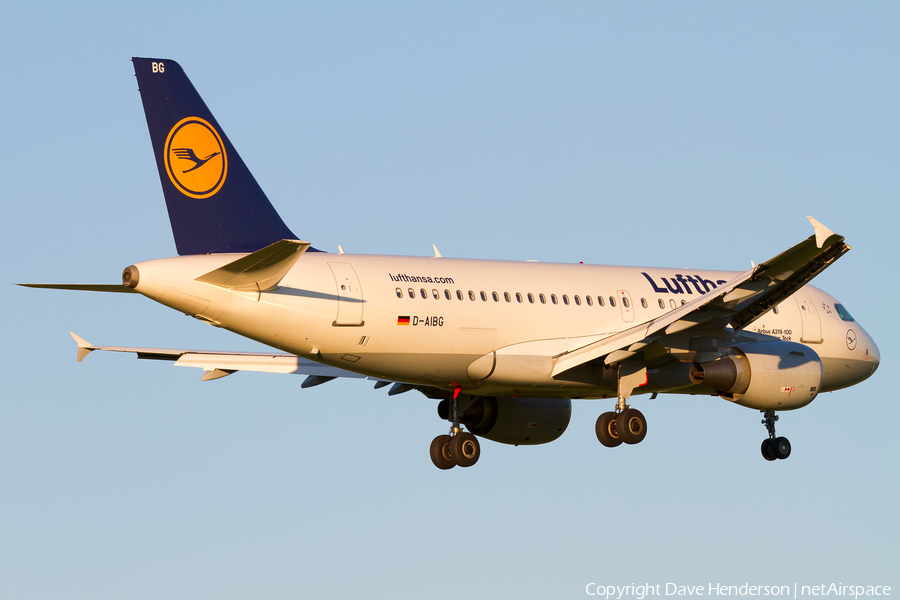 Lufthansa Airbus A319-112 (D-AIBG) | Photo 9316