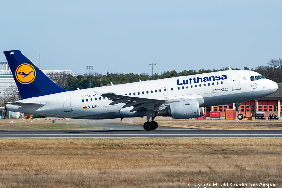 Lufthansa Airbus A319-112 (D-AIBH) | Photo 296873