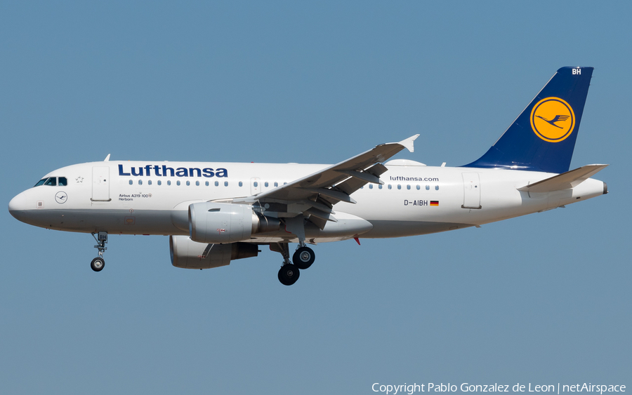 Lufthansa Airbus A319-112 (D-AIBH) | Photo 337070