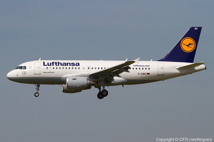 Lufthansa Airbus A319-112 (D-AIBH) | Photo 389394