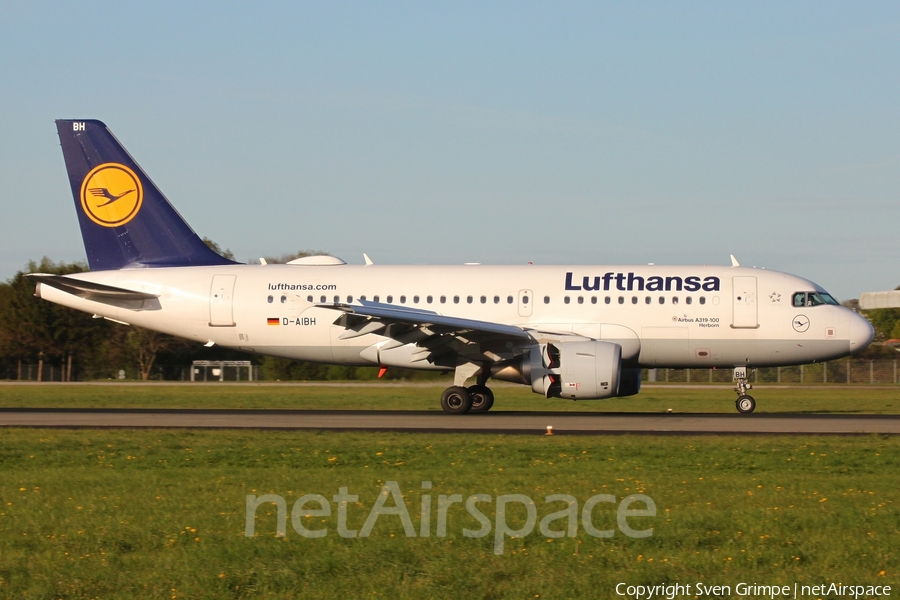 Lufthansa Airbus A319-112 (D-AIBH) | Photo 441050