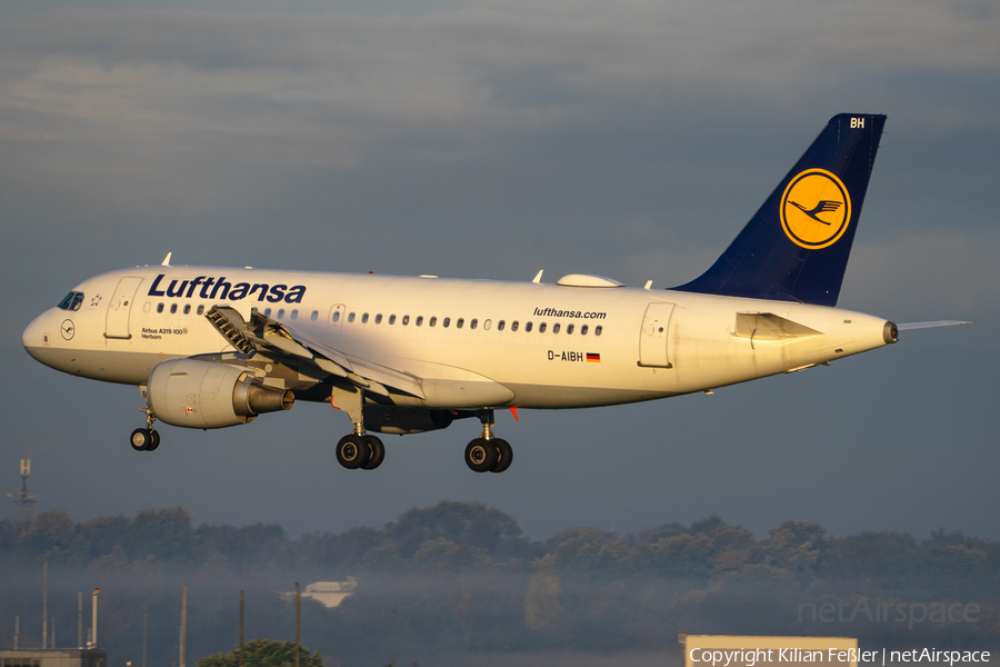 Lufthansa Airbus A319-112 (D-AIBH) | Photo 475790