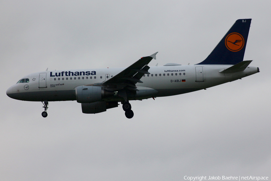 Lufthansa Airbus A319-112 (D-AIBJ) | Photo 194700