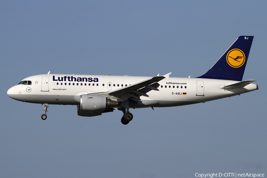 Lufthansa Airbus A319-112 (D-AIBJ) | Photo 408705