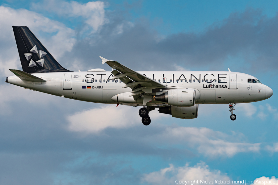Lufthansa Airbus A319-112 (D-AIBJ) | Photo 456719