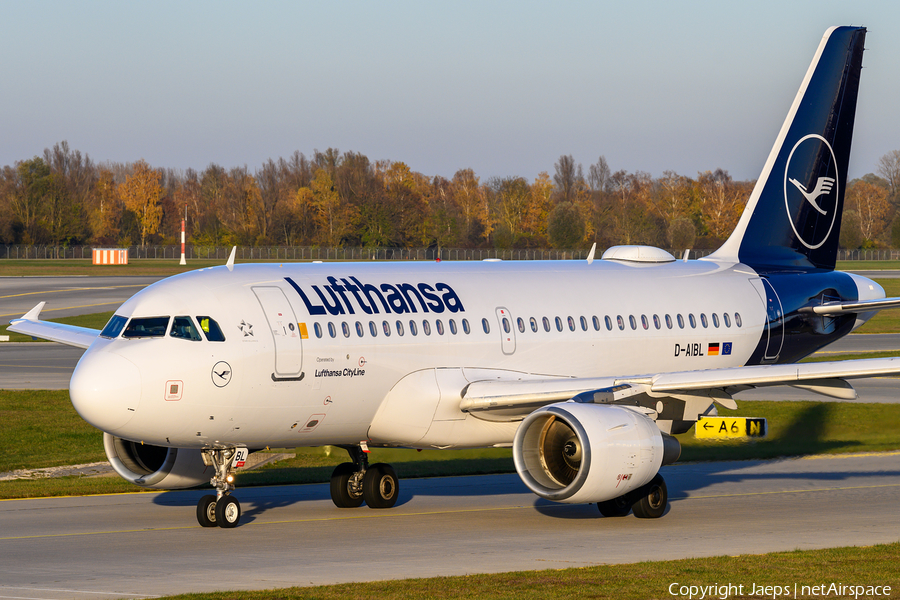 Lufthansa (CityLine) Airbus A319-112 (D-AIBL) | Photo 537381