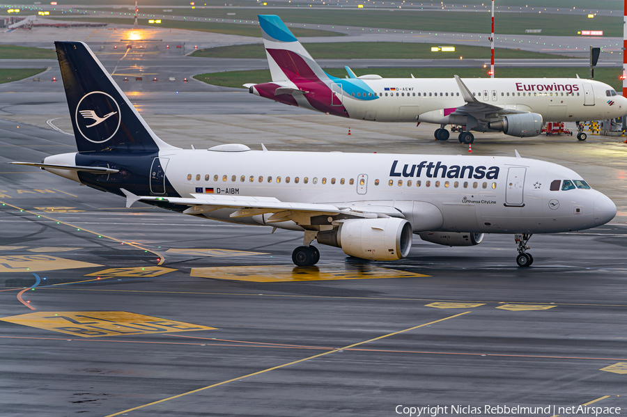 Lufthansa (CityLine) Airbus A319-112 (D-AIBM) | Photo 537660