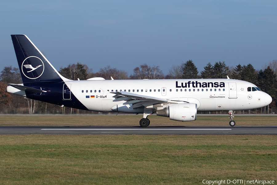 Lufthansa (CityLine) Airbus A319-112 (D-AIBM) | Photo 551531