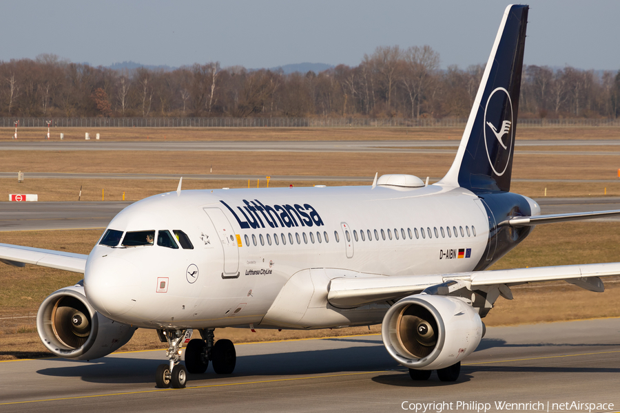 Lufthansa (CityLine) Airbus A319-112 (D-AIBN) | Photo 563946