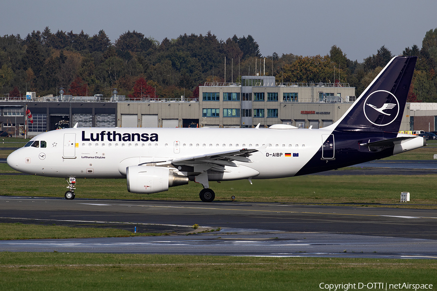 Lufthansa (CityLine) Airbus A319-112 (D-AIBP) | Photo 533053