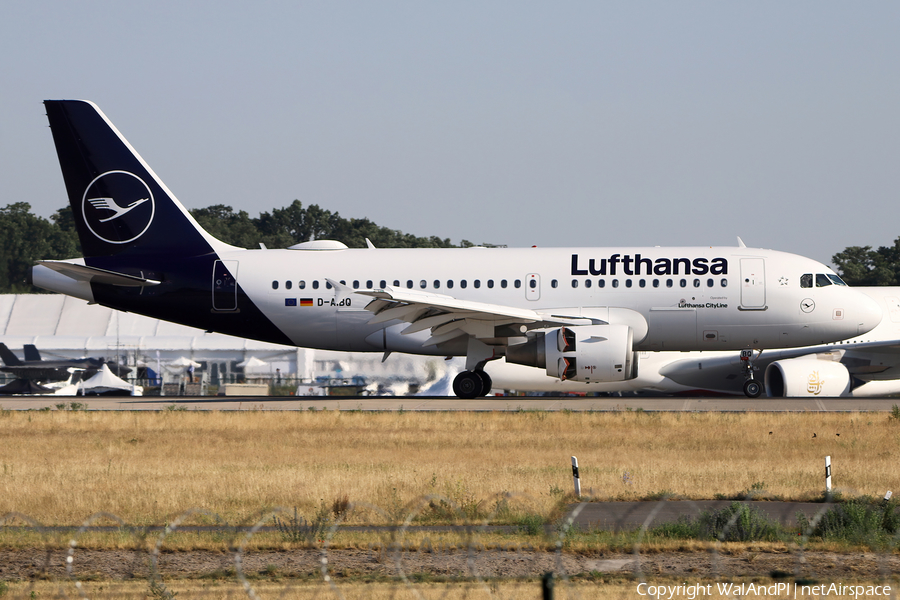 Lufthansa (CityLine) Airbus A319-112 (D-AIBQ) | Photo 522631