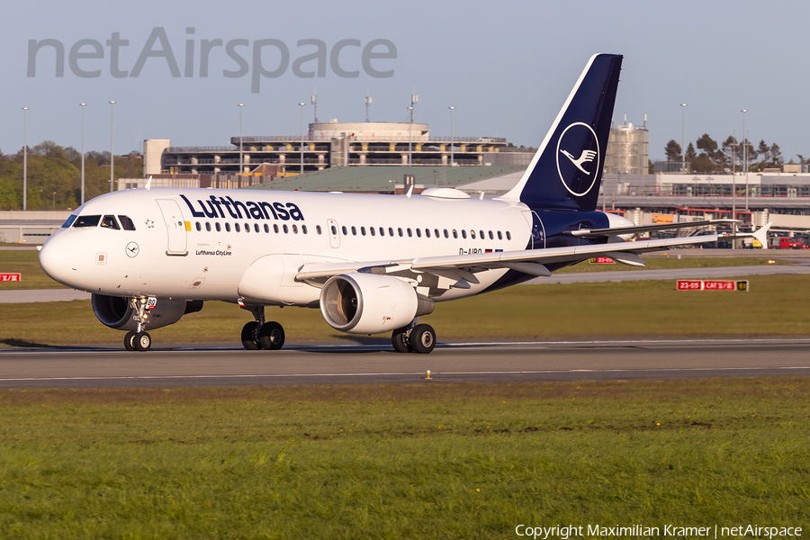 Lufthansa (CityLine) Airbus A319-112 (D-AIBQ) | Photo 521394