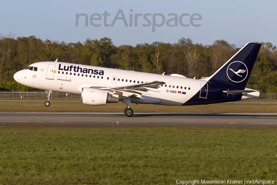 Lufthansa (CityLine) Airbus A319-112 (D-AIBQ) | Photo 521395