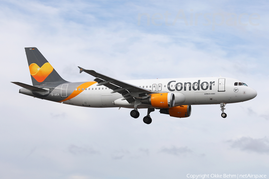 Condor Airbus A320-212 (D-AICA) | Photo 364127