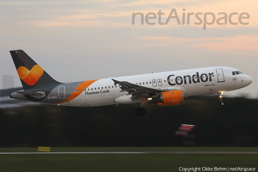 Condor Airbus A320-212 (D-AICA) | Photo 354352