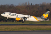 Condor Airbus A320-212 (D-AICA) at  Hamburg - Fuhlsbuettel (Helmut Schmidt), Germany